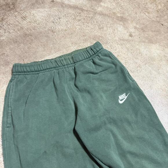 Forest Green Nike Mini Logo Sweatpants - Picture 6 of 7
